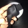 Silicone Ribbon Cable, 10-Pin, 20 AWG, 1 m, Black view 1