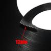 Silicone Ribbon Cable, 10-Pin, 20 AWG, 1 m, Black view 4