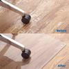 YJRZYQKXKL 3 mm Floor Protection Mat for Hard Floors, Transparent, 160 x 160 cm view 4