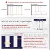 Indoor Room Divider Post, Floor-to-Ceiling Wooden Slat Partition view 3