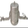 SURE TEC Camlock Couplings Type DC Female Dust Cap, Stainless Steel, 3/4" view 2