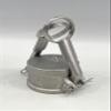SURE TEC Camlock Couplings Type DC Female Dust Cap, Stainless Steel, 3/4" view 4