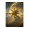 Official Displate Magic: The Gathering Metal Poster, Galaxy Mana – Plains, 45 x 32 cm view 1