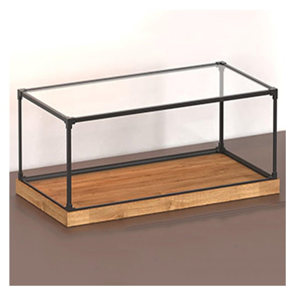 Clear Acrylic Display Case, Dustproof Cube Showcase for Collectibles, Toys and Models, 30 x 20 x 15 cm