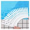 Swimming Pool Drainage Overflow Grate, Non-Slip ABS Drain Cover, 25 x 100 cm view 1