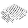 Swimming Pool Drainage Overflow Grate, Non-Slip ABS Drain Cover, 25 x 100 cm view 2