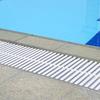 Swimming Pool Drainage Overflow Grate, Non-Slip ABS Drain Cover, 25 x 100 cm view 3