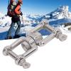 TREETDOBV 304 Stainless Steel Double-Jaw Shackle, 8 mm view 2