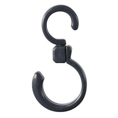 hobbyme Multifunctional Plastic Swivel Folding S-Hook