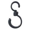 hobbyme Multifunctional Plastic Swivel Folding S-Hook view 1