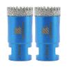 BRSCHNITT 30 mm Diamond Tile Hole Saw, M14, 2-Piece Set view 1