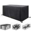 HSFFBHFBH Winterproof Outdoor Furniture Cover, 240 x 120 x 75 cm, Gray-Black view 1