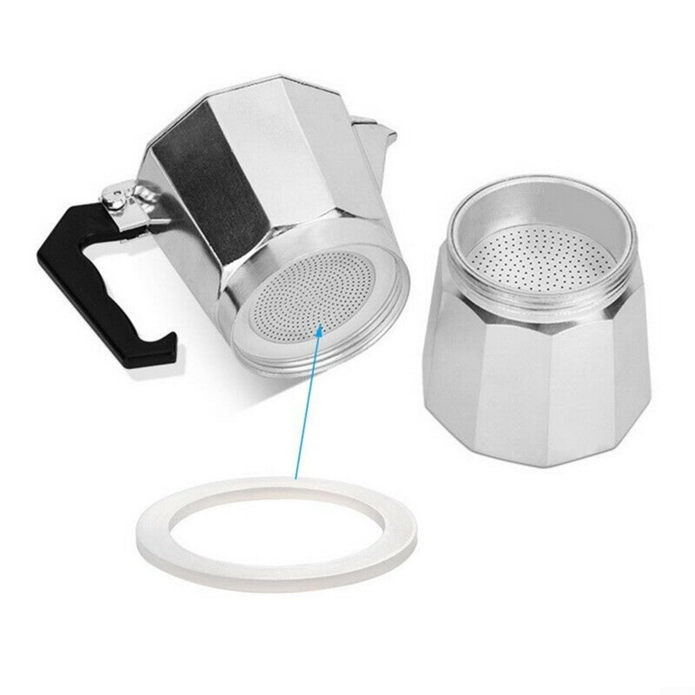 Replacement Silicone Gasket for Moka Espresso Stovetop Pot, 12-Cup