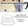 Replacement Silicone Gasket for Moka Espresso Stovetop Pot, 12-Cup view 3