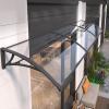 Transparent Polycarbonate Door Canopy, 60 x 130 cm view 1