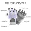 OLYSPM Fitness Gloves with Microfiber and Non-Slip Silicone Palm view 3