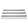 RAAMKA 10 Bicycle Spokes, 14G, Stainless Steel J-Bend, Black, 193 mm view 1