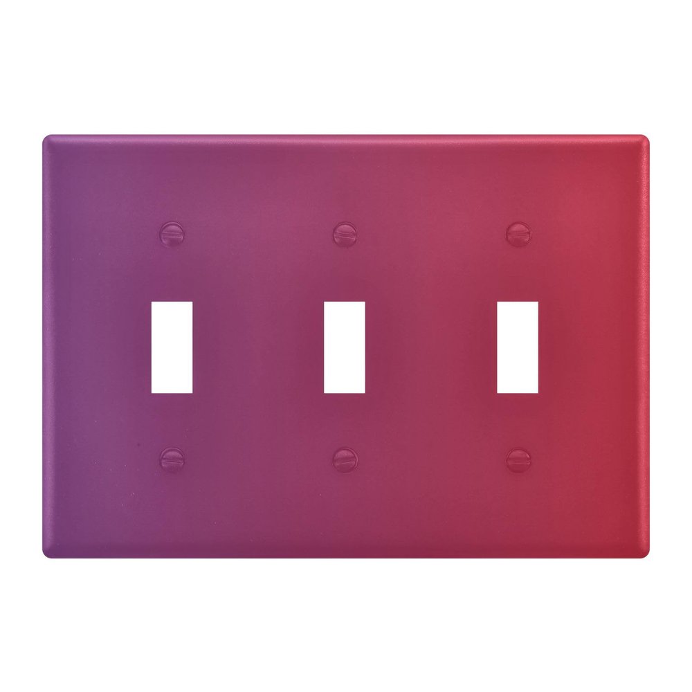Purple-Red Gradient Decorative Switch Plate Covers