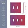 Purple-Red Gradient Decorative Switch Plate Covers view 2