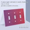 Purple-Red Gradient Decorative Switch Plate Covers view 3