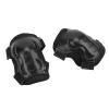 Alomejor Roller Skate Protective Gear, Knee and Elbow Pads, One Size, Comfortable to Wear, Good Shock Absorption for Outdoor Sports (Black) view 2
