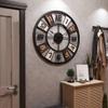 HAODING 60 cm Vintage Metal Wall Clock view 1