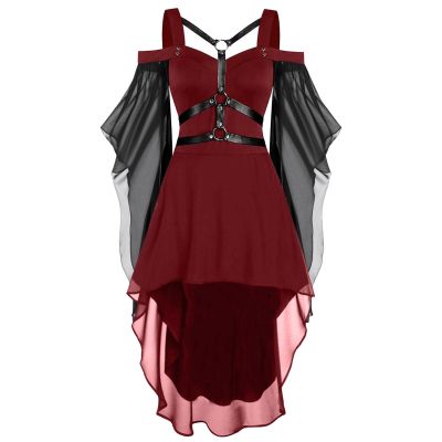 Women’s Halloween Carnival Gothic Renaissance Dress Costume