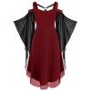 Women’s Halloween Carnival Gothic Renaissance Dress Costume view 3