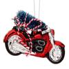 itsisa Motorcycle with Christmas Tree Ornament view 1