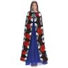 FAIRAH Halloween Skull Print Hooded Cloak for Women and Men view 2