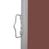 Balcony Privacy Screen Retractable Side Awning 100 x 300 cm Brown view 4