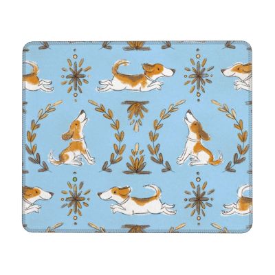 OrcoW Funny Dog Mouse Pad, Large Gaming Mouse Pad with Non-Slip Rubber Base, Waterproof Desk Mat, 25.4 x 30.5 cm