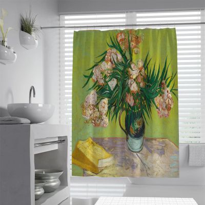 Wewoo Home Famous Painting Art Shower Curtain with Hooks, W180 x L180 cm