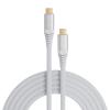 CAKOBLE USB-C to USB-C Cable, 1 m, 20 Gbps, 100 W, 4K@60Hz, White view 1