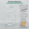 CAKOBLE USB-C to USB-C Cable, 1 m, 20 Gbps, 100 W, 4K@60Hz, White view 4