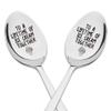 Ice Cream Spoons for Couples, Set of 2 view 1