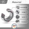 Parts and Parts 30305 Tapered Roller Bearing, 25 × 62 × 18.25 mm, Heavy-Duty Precision Bearing for Axial and Radial Loads, DIN 720 / ISO 355 view 3