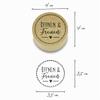 Frau WUNDERVoll Wooden Stamp – Open and Enjoy, 3.5 cm view 2