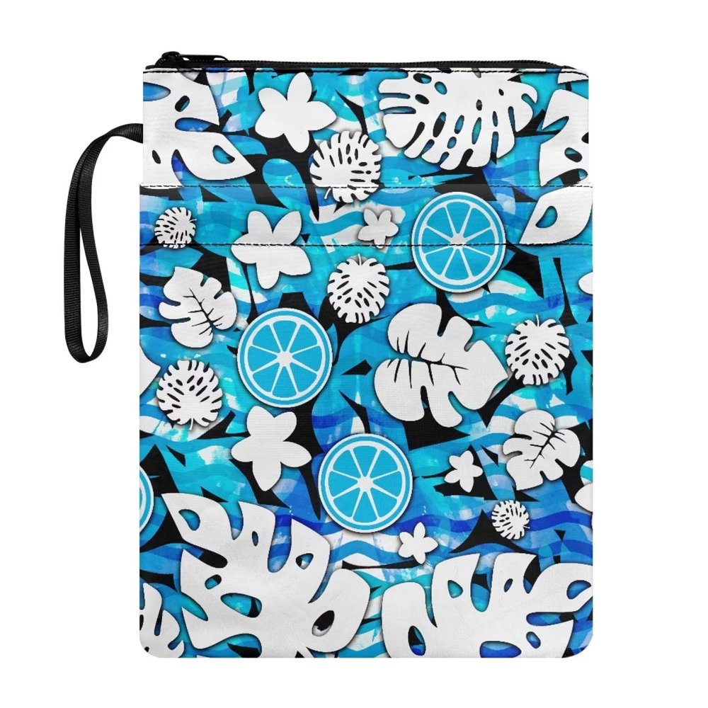 ZIATUBLES Book Sleeve with Lemon Blossom Print
