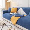 LINGKY Waterproof Sofa Cover for L-Shaped Sectional, Navy, 90 x 180 cm view 1
