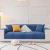 LINGKY Waterproof Sofa Cover for L-Shaped Sectional, Navy, 90 x 180 cm view 2