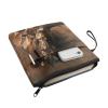NETILGEN Book Cover for Girls, Brown Horse Design, Zippered, Washable view 3