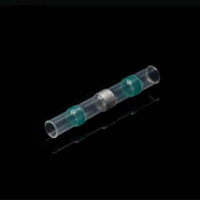 XWTOOL 5/10/20/30-Piece Insulated Waterproof Heat-Shrink Butt Wire Connectors, Green, 10 Pieces