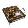 NETILGEN Book Sleeve with Pumpkin Print, Zipper, and Pocket view 3
