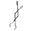 PRETYZOOM Metal Firewood Tongs, Folding Fireplace Tongs for Indoor and Outdoor Use view 1