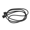 Niniang 2-Pack LED RGB 4-Pin A Extension Cables, Black, 1 m view 4