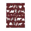 Elegant Christmas Cards with Cow-Deer-Tree Design for Gratitude, Friendship, and Longing view 4
