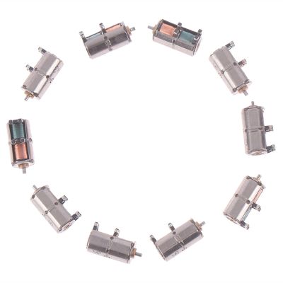PEKMAR Electronic Starter 10-Pack Precision Stepper Motors, DC 5 V, 4.3 mm × 8.4 mm, Mini 4 mm 2-Phase 4-Wire