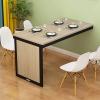 Wall-Mounted Folding Drop-Leaf Table for Small Spaces view 1