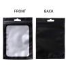 XFXIA 100 Mylar Bags, Resealable Odor-Proof Pouches with Clear Window, 16 x 24 cm view 3